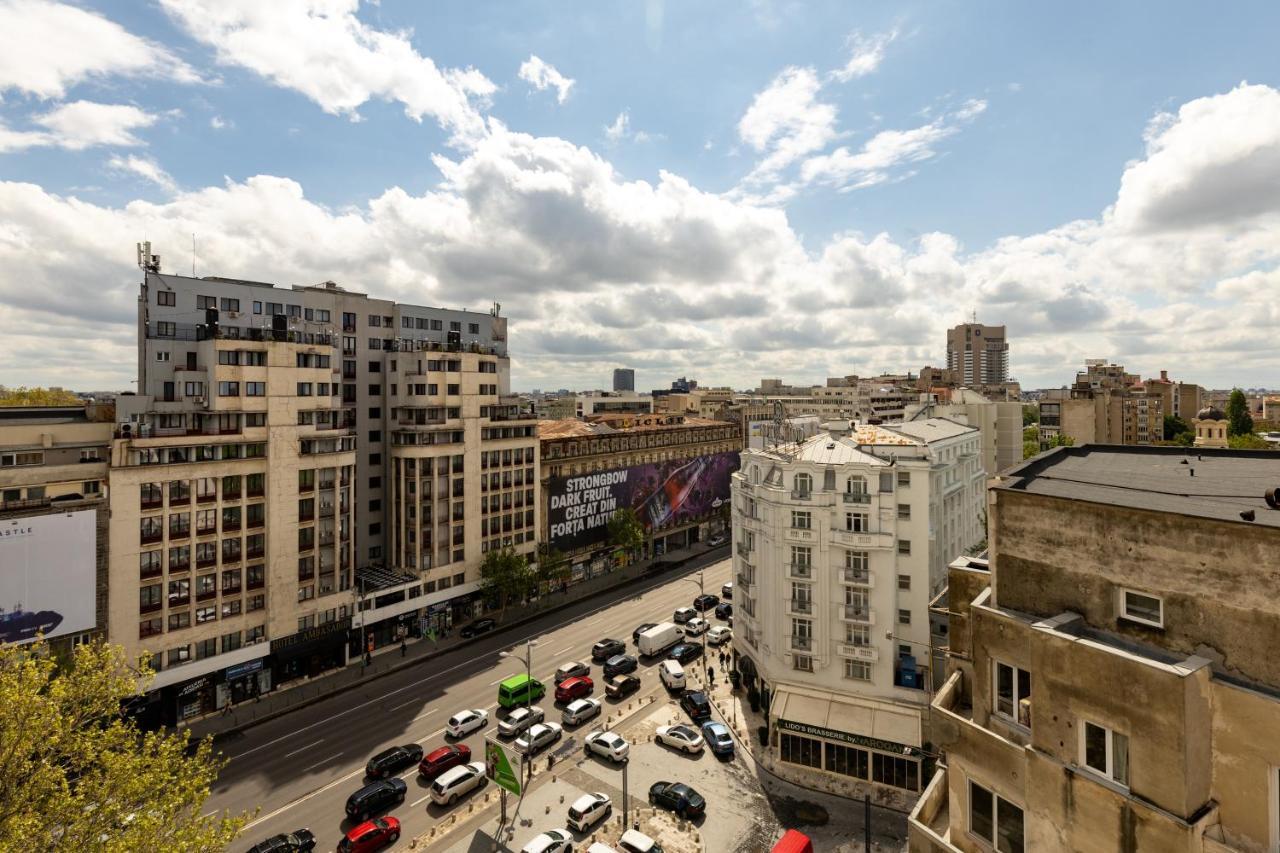 Metropole Apartments Panoramic Ateneum Bukarest Kültér fotó