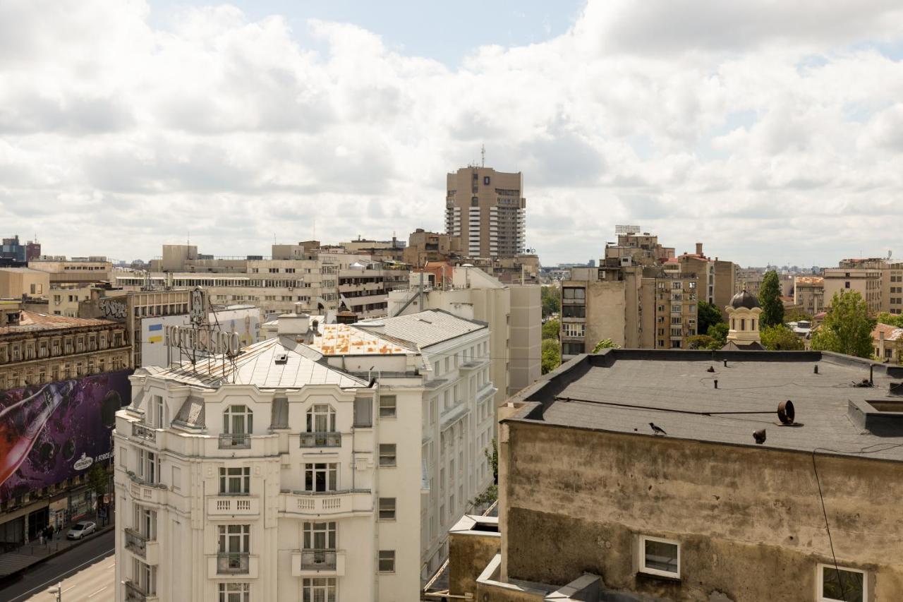 Metropole Apartments Panoramic Ateneum Bukarest Kültér fotó