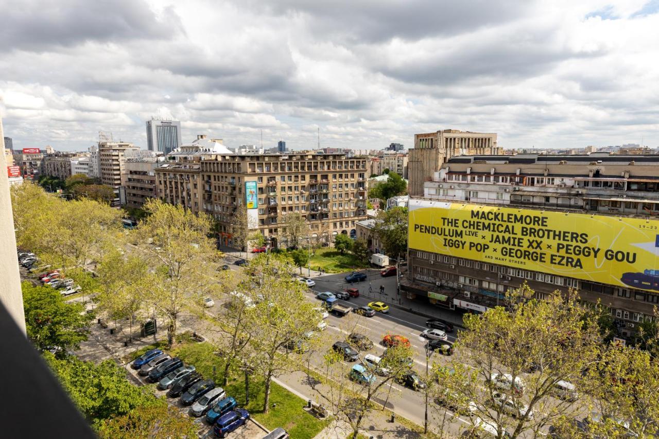 Metropole Apartments Panoramic Ateneum Bukarest Kültér fotó